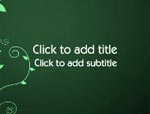 The Magical Garden video background for PowerPoint