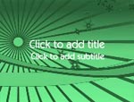 The Psychedelic Garden video background for PowerPoint