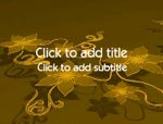 The Flower Carousel video background for PowerPoint
