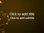 The Magical Garden video background for PowerPoint