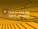 The Psychedelic Garden video background for PowerPoint