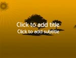 The Virtual Landscape video background for PowerPoint