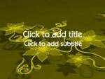 The Flower Carousel video background for PowerPoint