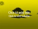 The Virtual Landscape video background for PowerPoint