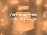 The Wedding Cake video background for PowerPoint