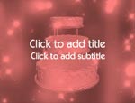 The Wedding Cake video background for PowerPoint