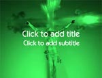 The Jesus Christ video background for PowerPoint