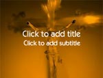 The Jesus Christ video background for PowerPoint