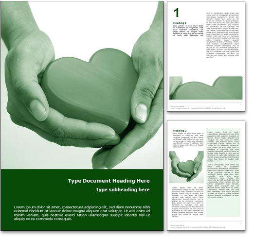 microsoft word hearts