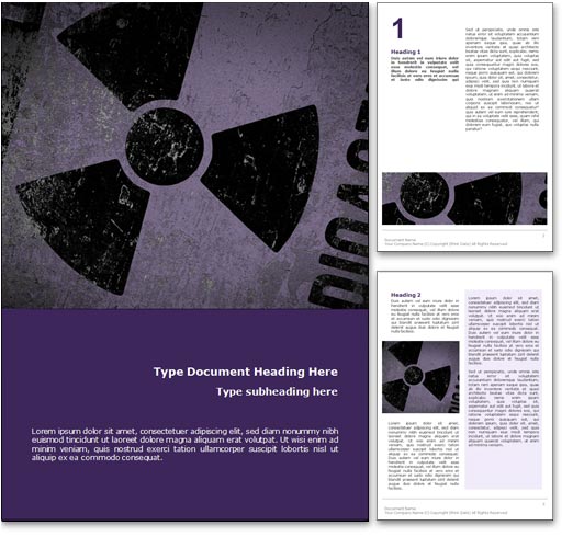 Nuclear Power word template document