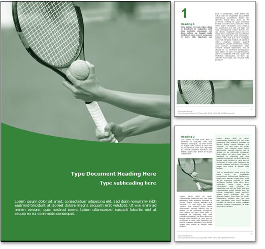tennis templates free royalty free tennis microsoft word template in green tennis templates free royalty free tennis microsoft word template in green