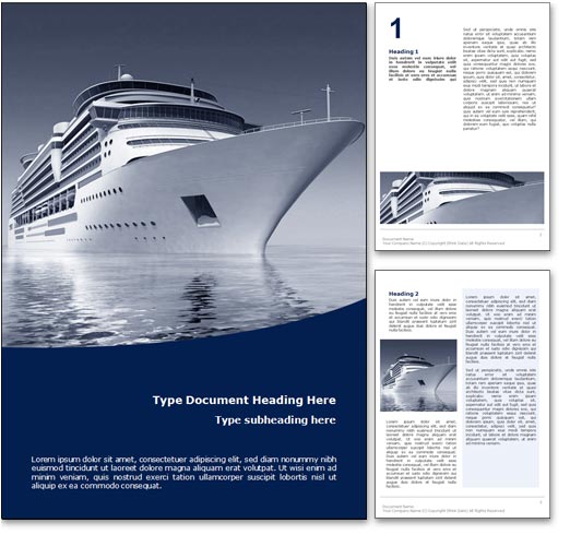 Cruise word template document