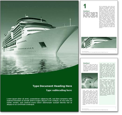 Cruise word template document