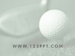 Download licensed Golf PowerPoint Background