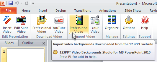 Professional video backgrounds from 123PPT provide you with seamless looping video backgrounds for PowerPoint