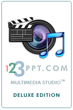 The 123PPT Multimedia Studio Deluxe Edition