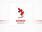 This custom designed Adobe Flash example was created for the Business Center, as an introductory sequence to a corporate presentation.