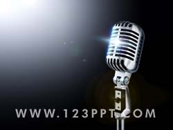 Stage Microphone Photo Image