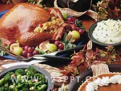 Thanksgiving Dinner Photo Image