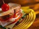 BLT Sandwich presentation photo