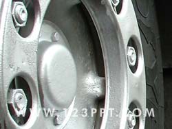 Lorry Wheel Alloy Photo Image