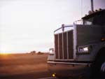 Lorry Truck on Highway presentation photo