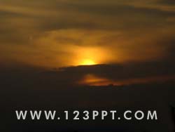 Stormy Sunset Photo Image