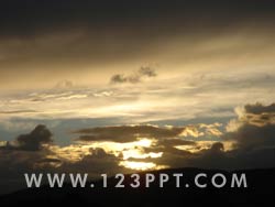 Dark Sunset Photo Image