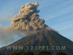 Volcanic Eruption Photo Image