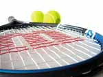 Tennis Racket & Balls presentation photo