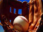 Baseball & Pitchers Glove presentation photo