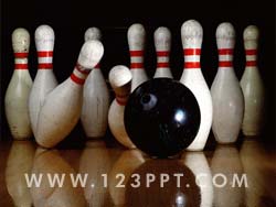Ten Pin Bowling Photo Image