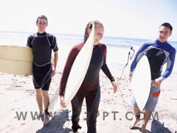 Surfers Photo Image