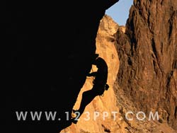 Mountain Climber Photo Image