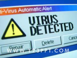 Computer Virus Photo Image