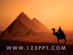 Egypt Pyramid Sunset Photo Image