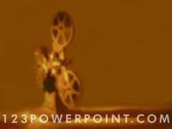 Film Projector powerpoint background