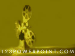 Film Projector powerpoint background