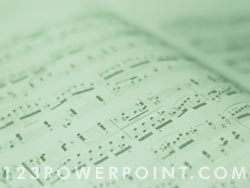 Sheet Music powerpoint background