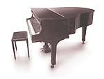 Grand Piano PowerPoint Background