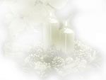 Christmas Candle PowerPoint Background