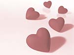 Valentines Day Hearts PowerPoint Background