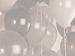 Birthday Party Balloons PowerPoint Background
