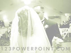 Bride and Groom powerpoint background