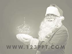 Santa powerpoint background