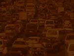 Traffic Congestion PowerPoint Background