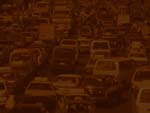 Traffic Congestion PowerPoint Background