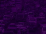 Traffic Congestion PowerPoint Background