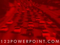 Traffic Congestion powerpoint background