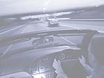 Driving on the Highway PowerPoint Background